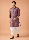 Persian Bloom Printed Kurta Patiala Set