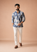 Neel Pushp Floral Printed Short Kurta